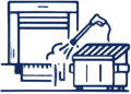 Dumpster Area Cleaning Service Icon