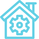 Property Management Cleaning Service Icon